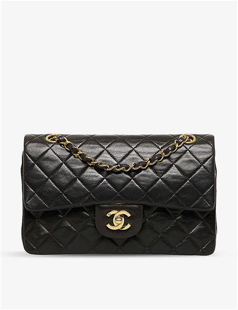 chanel flap bag dimensions|selfridges chanel flap bag.